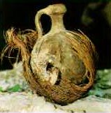 Ancient oil jar from Israel